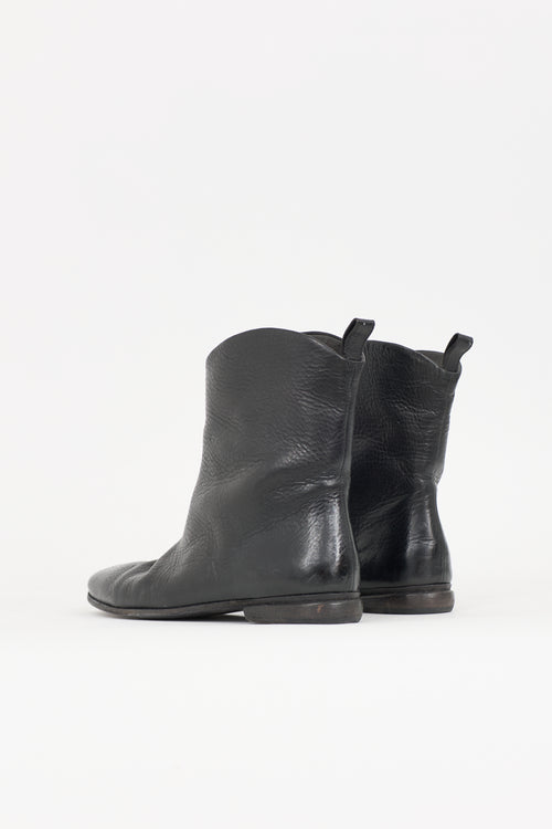 Marsèll Leather Ankle Boot