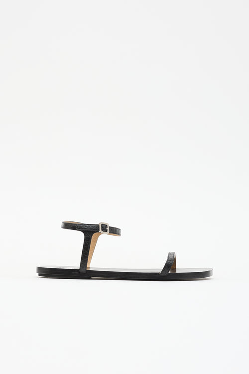 Marsèll Leather Square Toe Sandal