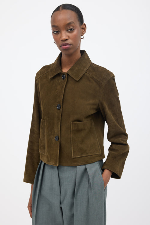 Massimo Dutti Suede Jacket