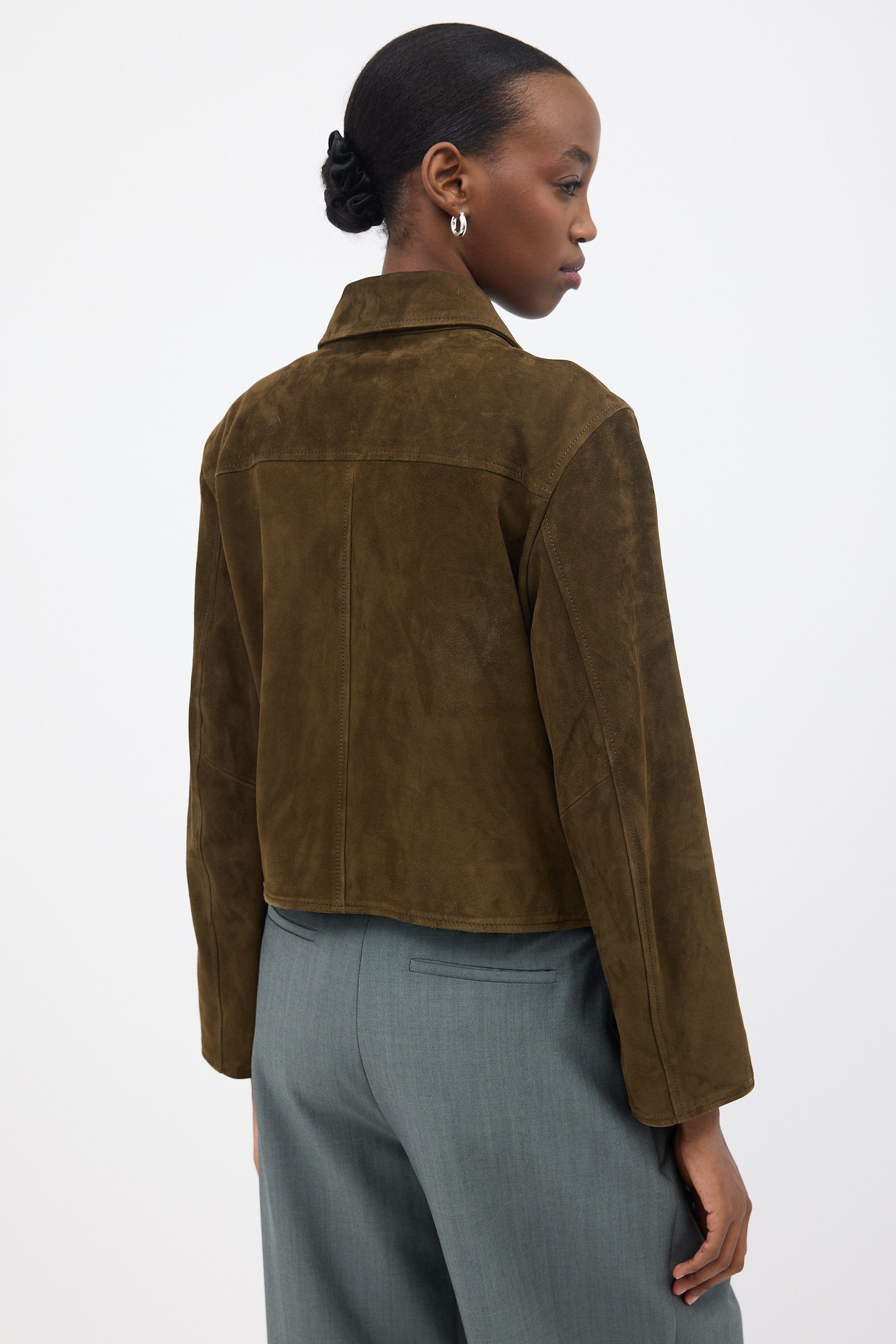 Massimo Dutti Suede Jacket