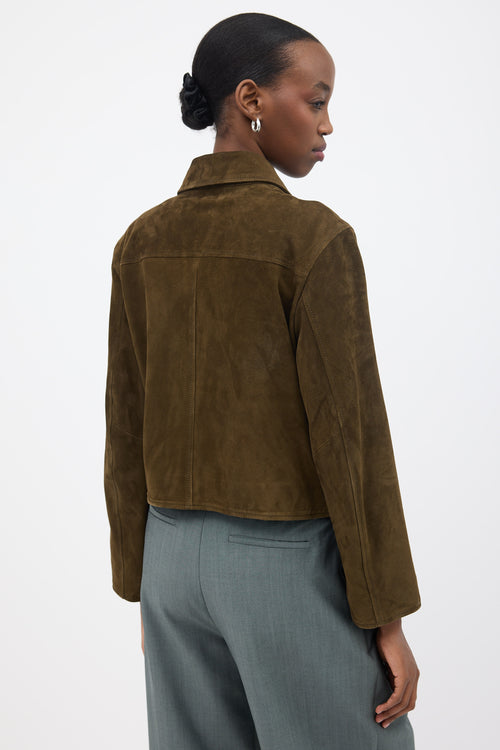 Massimo Dutti Suede Jacket
