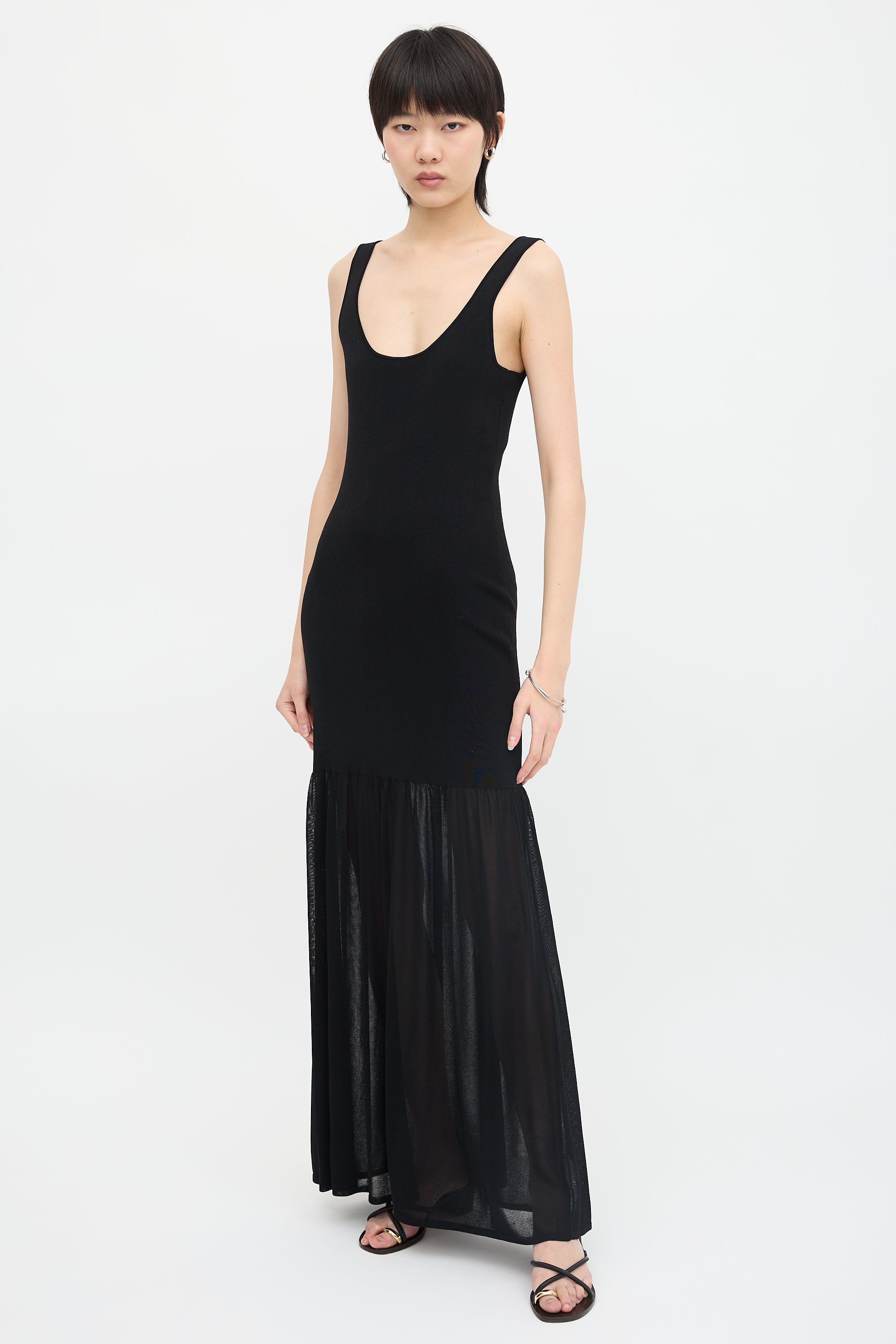 Matteau Knit Drop Waist Dress