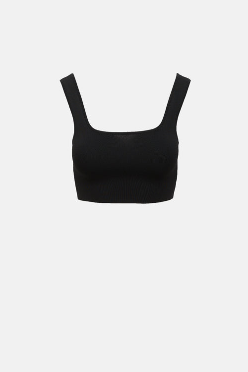 Matteau Knit Cropped Tank Top