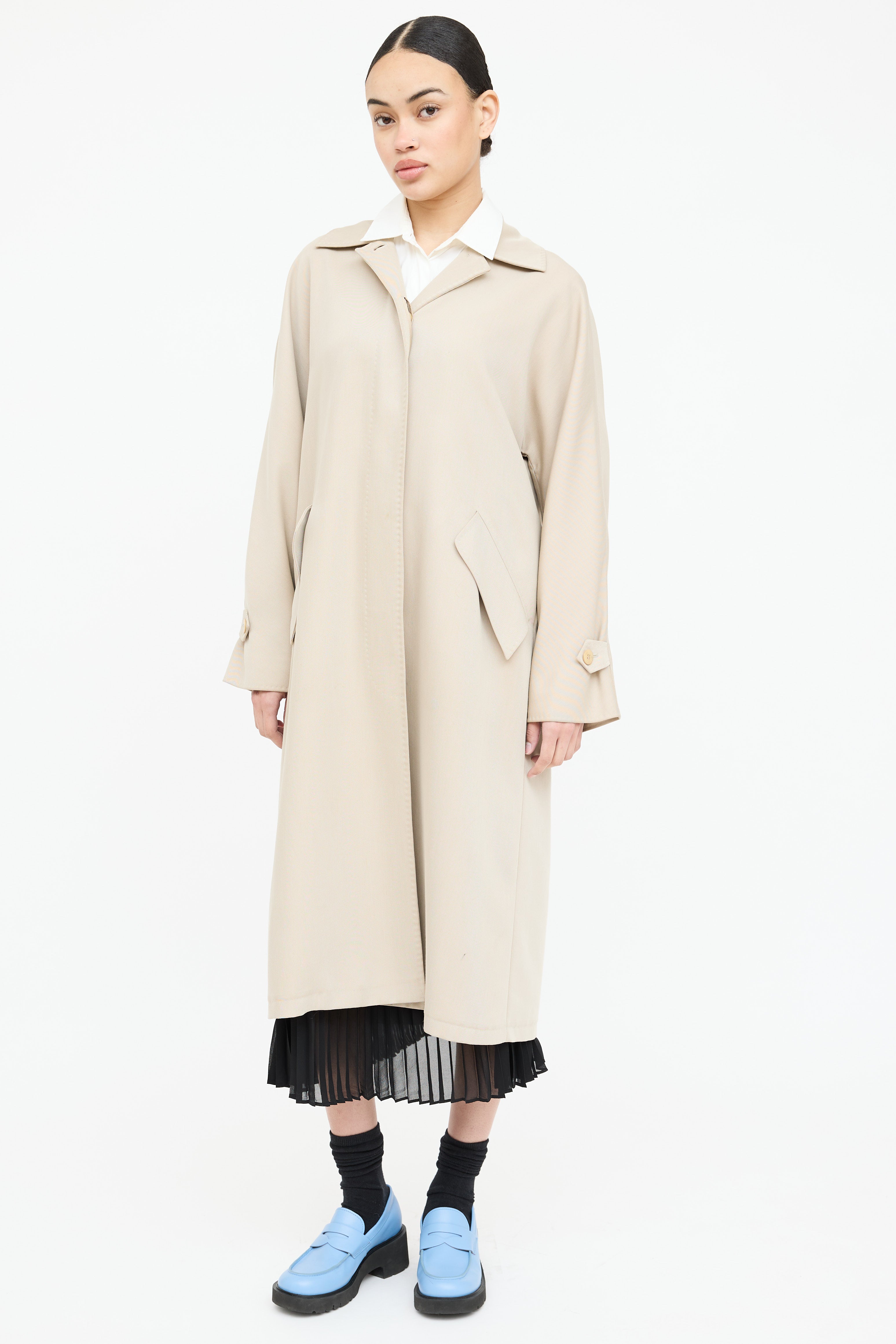 Max Mara Balmacaan Coat