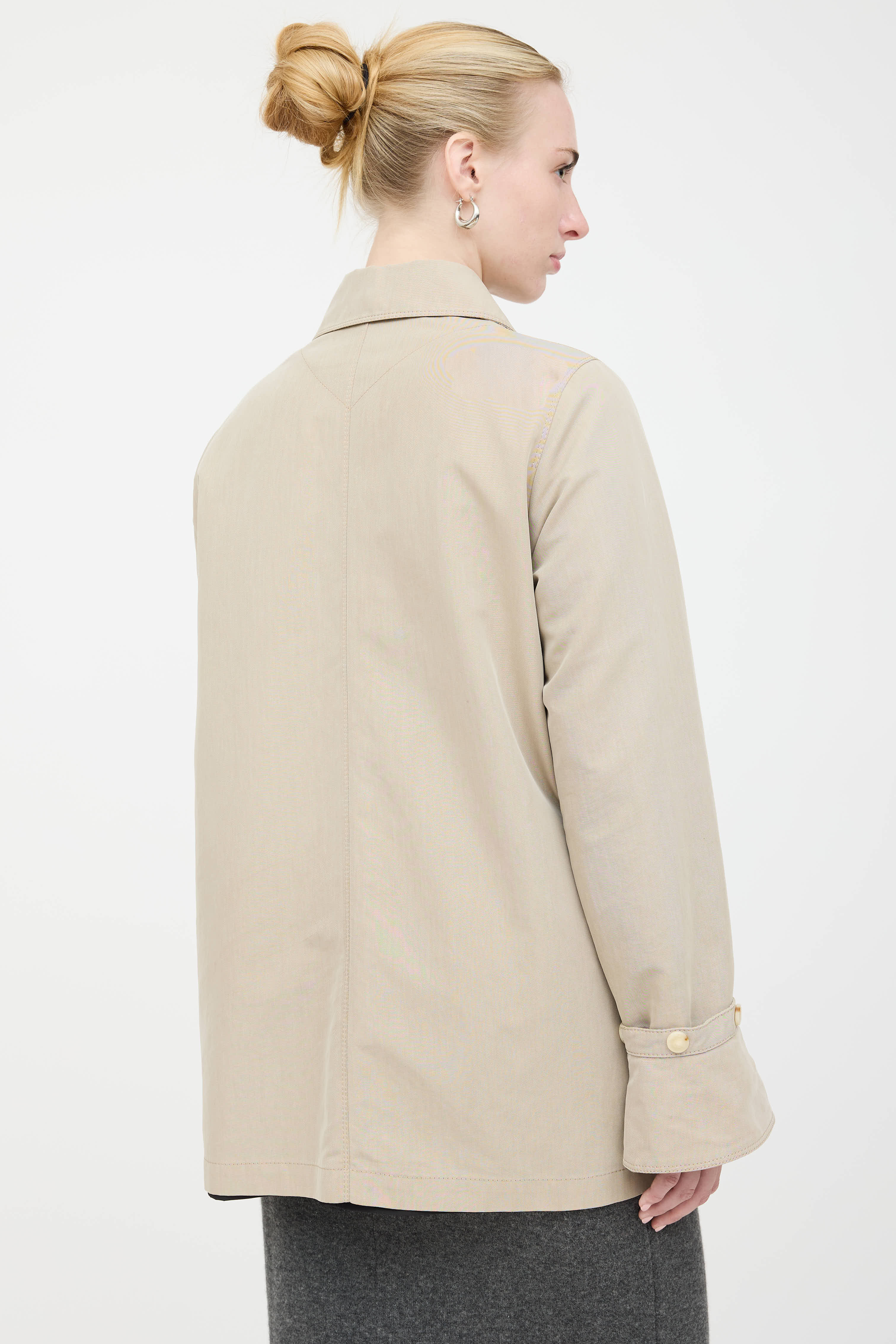 Max Mara Button Up Jacket