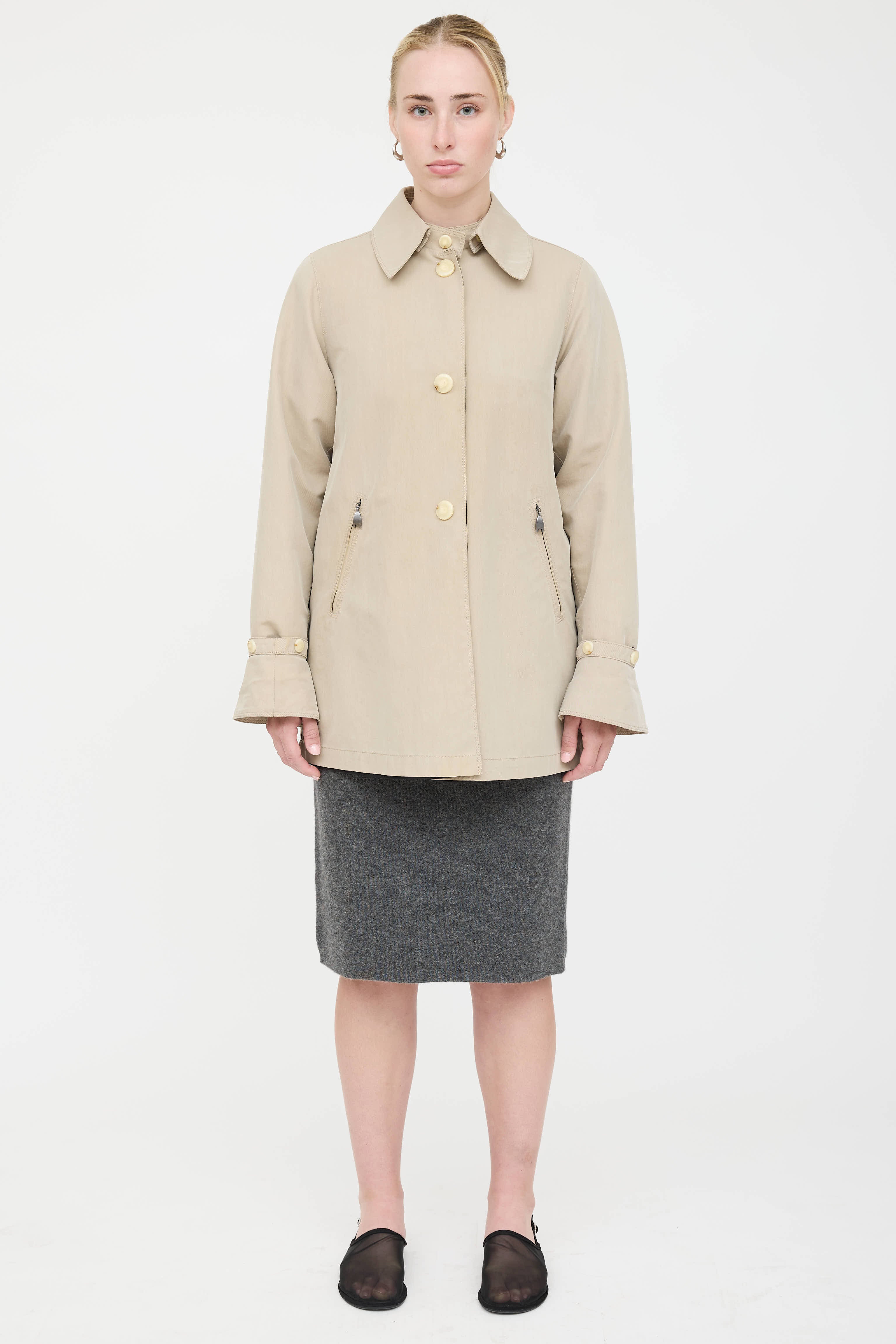 Max Mara Button Up Jacket