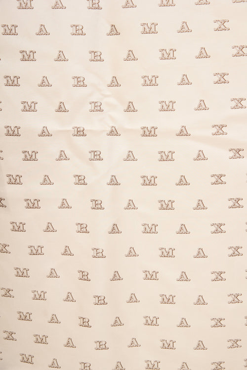 Max Mara Silk Logo Scarf