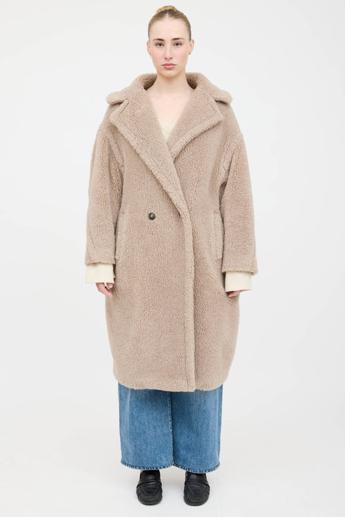 Max Mara Shearling Teddy Coat