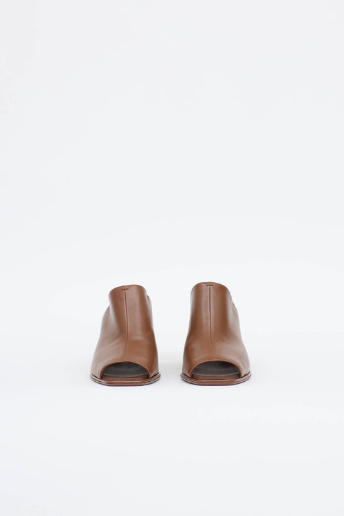 Max Mara Leather Mule