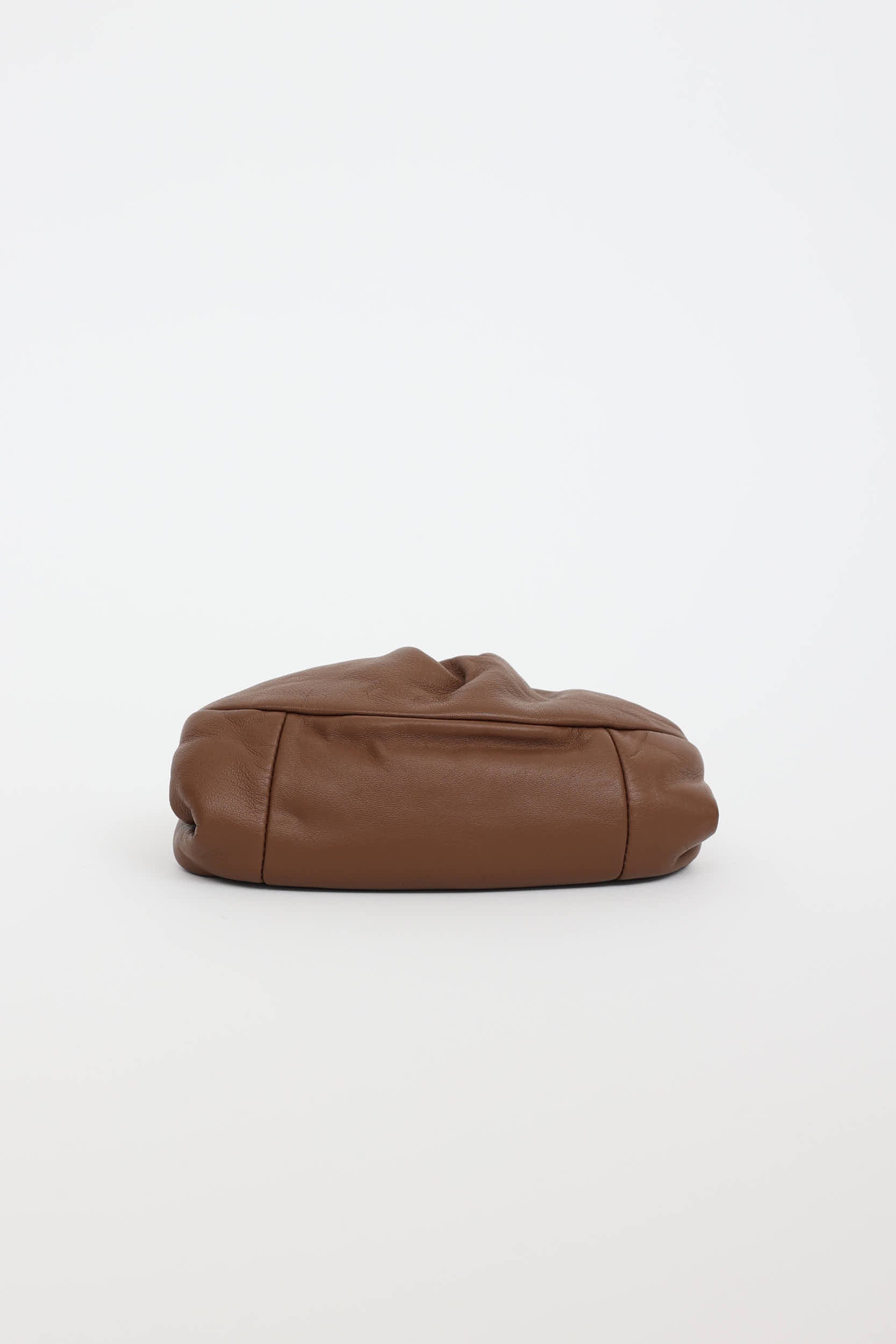 Max Mara Leather Pasticcino Clutch