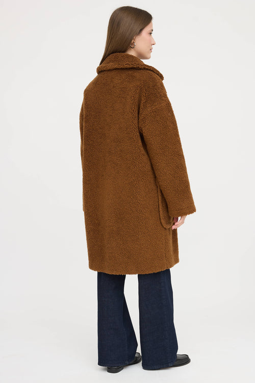 Max Mara Teddy Fleece Coat
