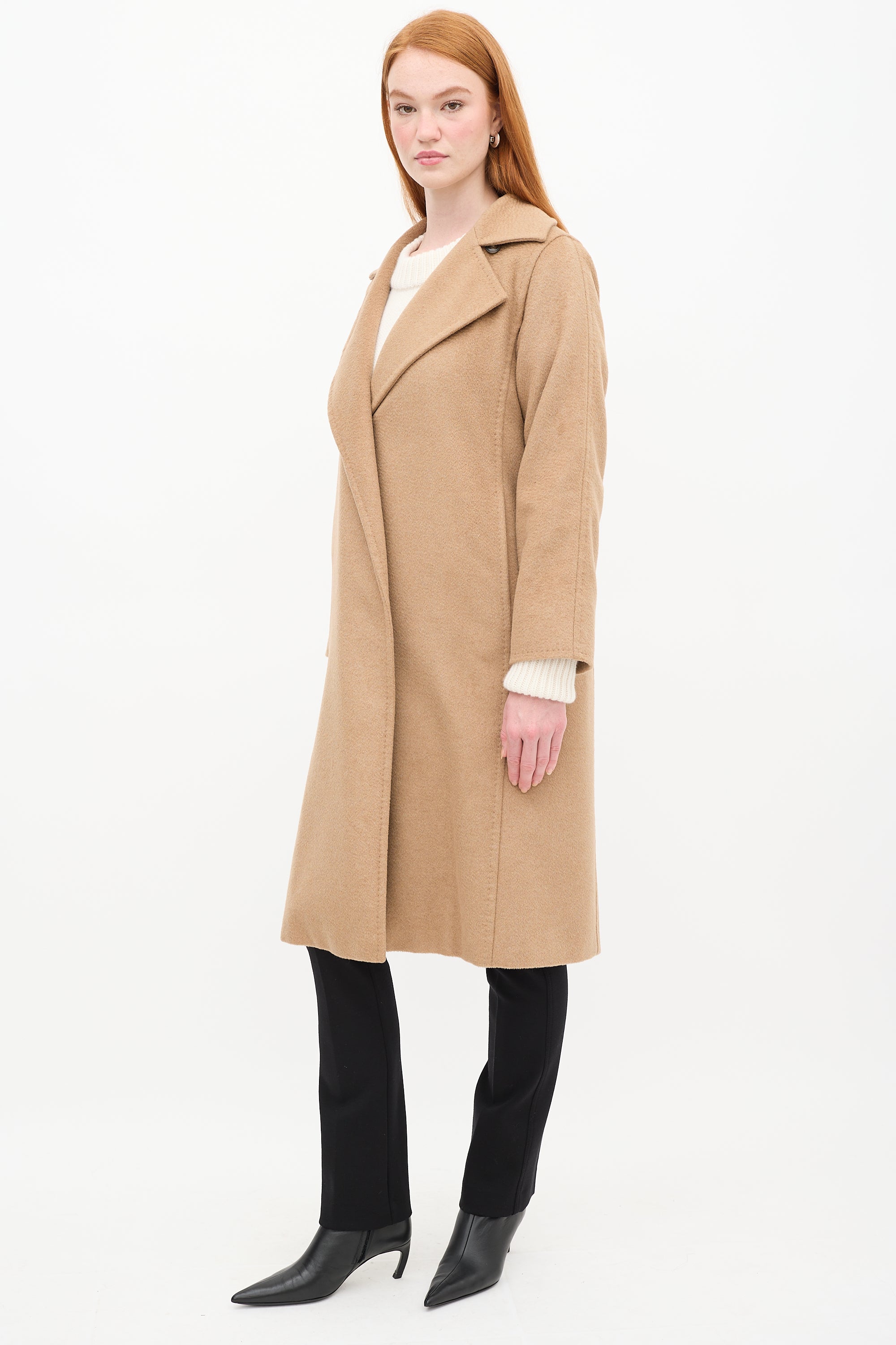 Max Mara Brown Wool Coat