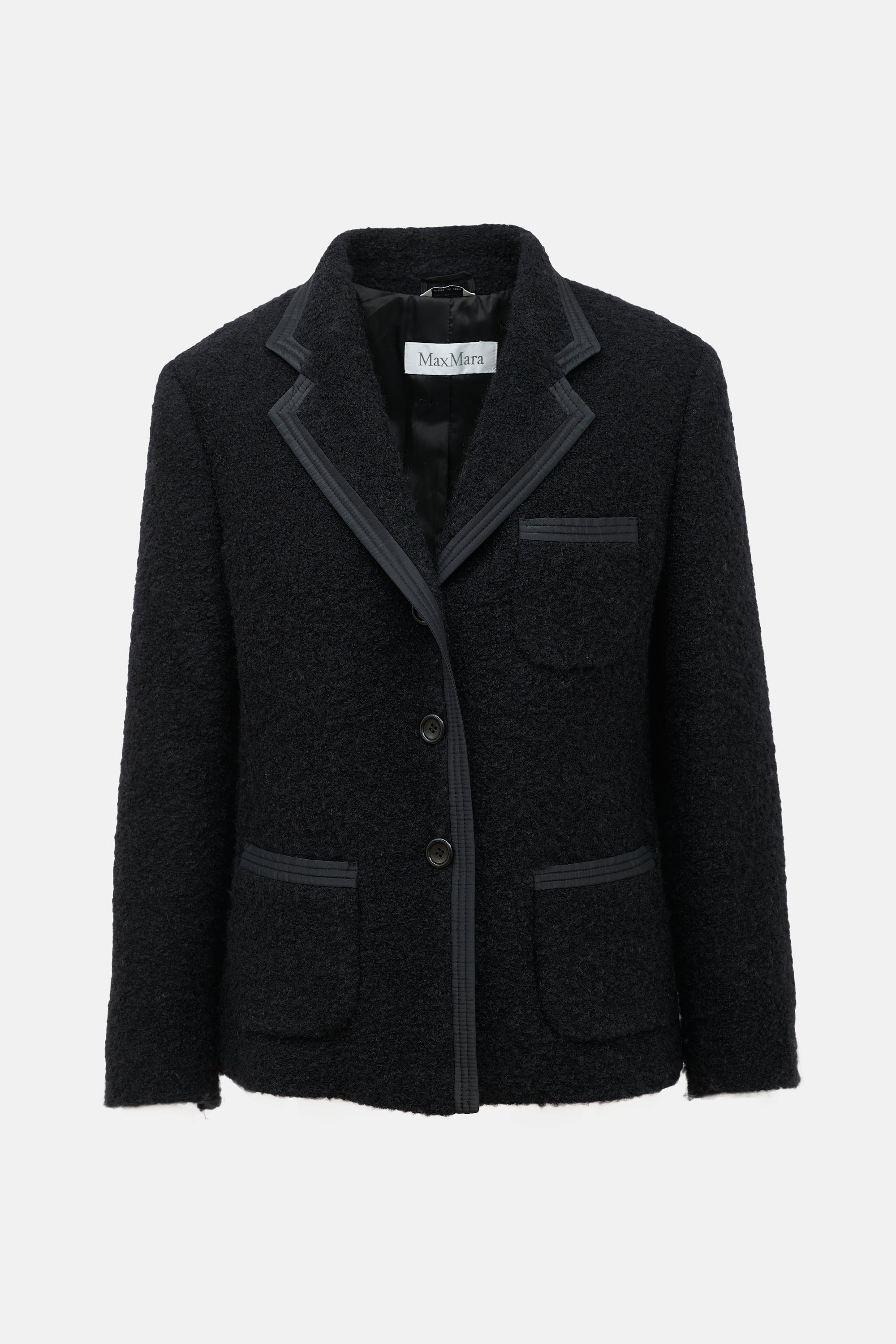 Max Mara Mohair Bouclé Blazer
