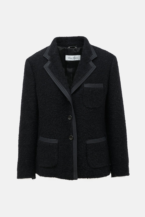 Max Mara Mohair Bouclé Blazer