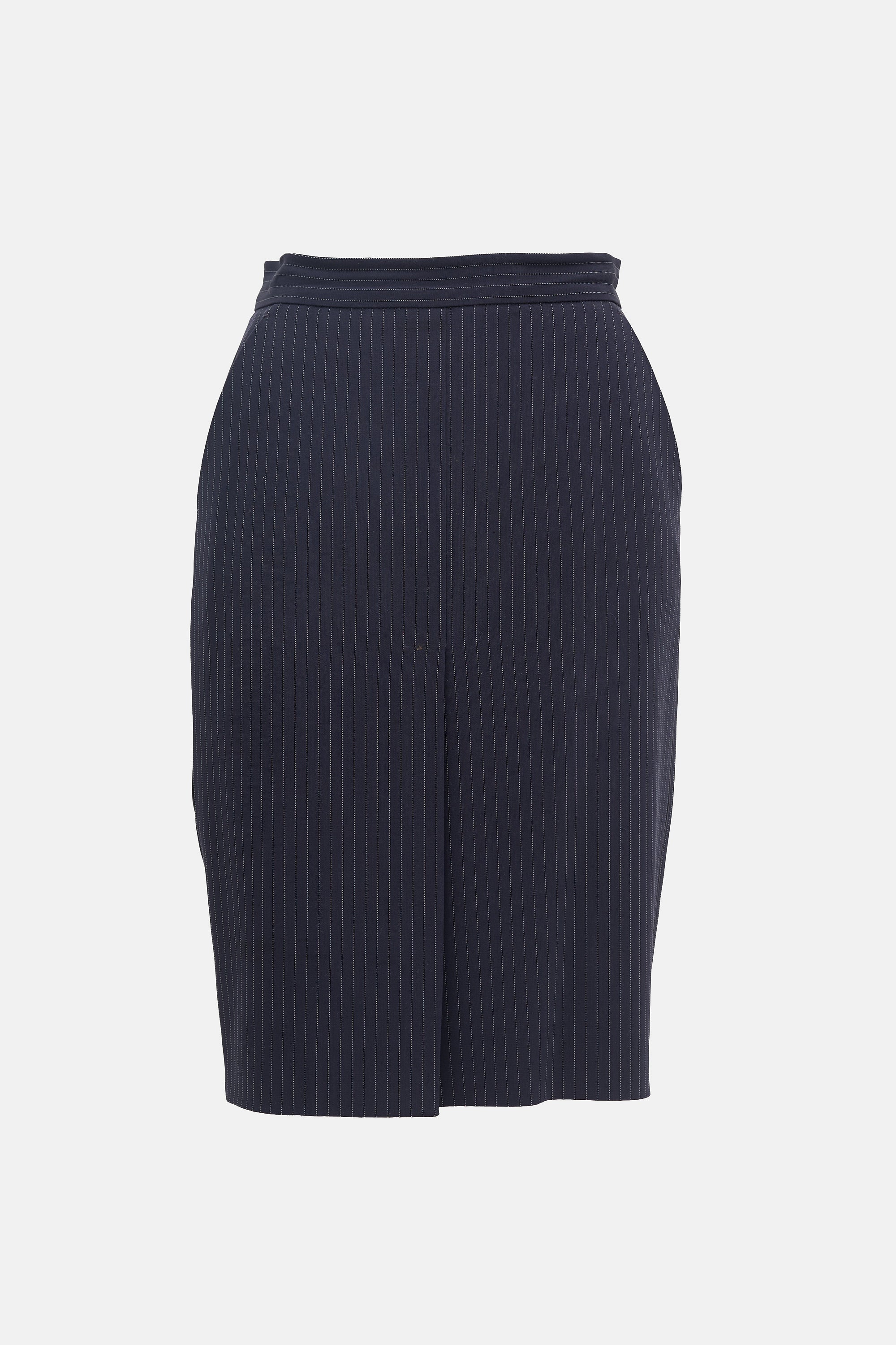 Max Mara Pinstripe Skirt Suit