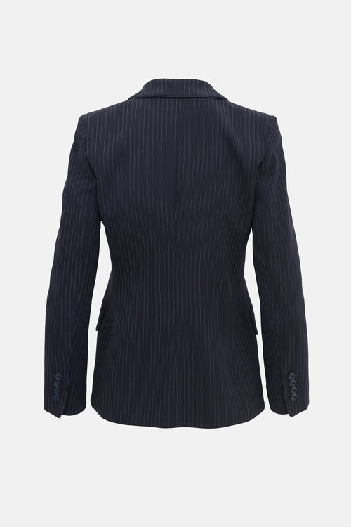 Max Mara Pinstripe Skirt Suit