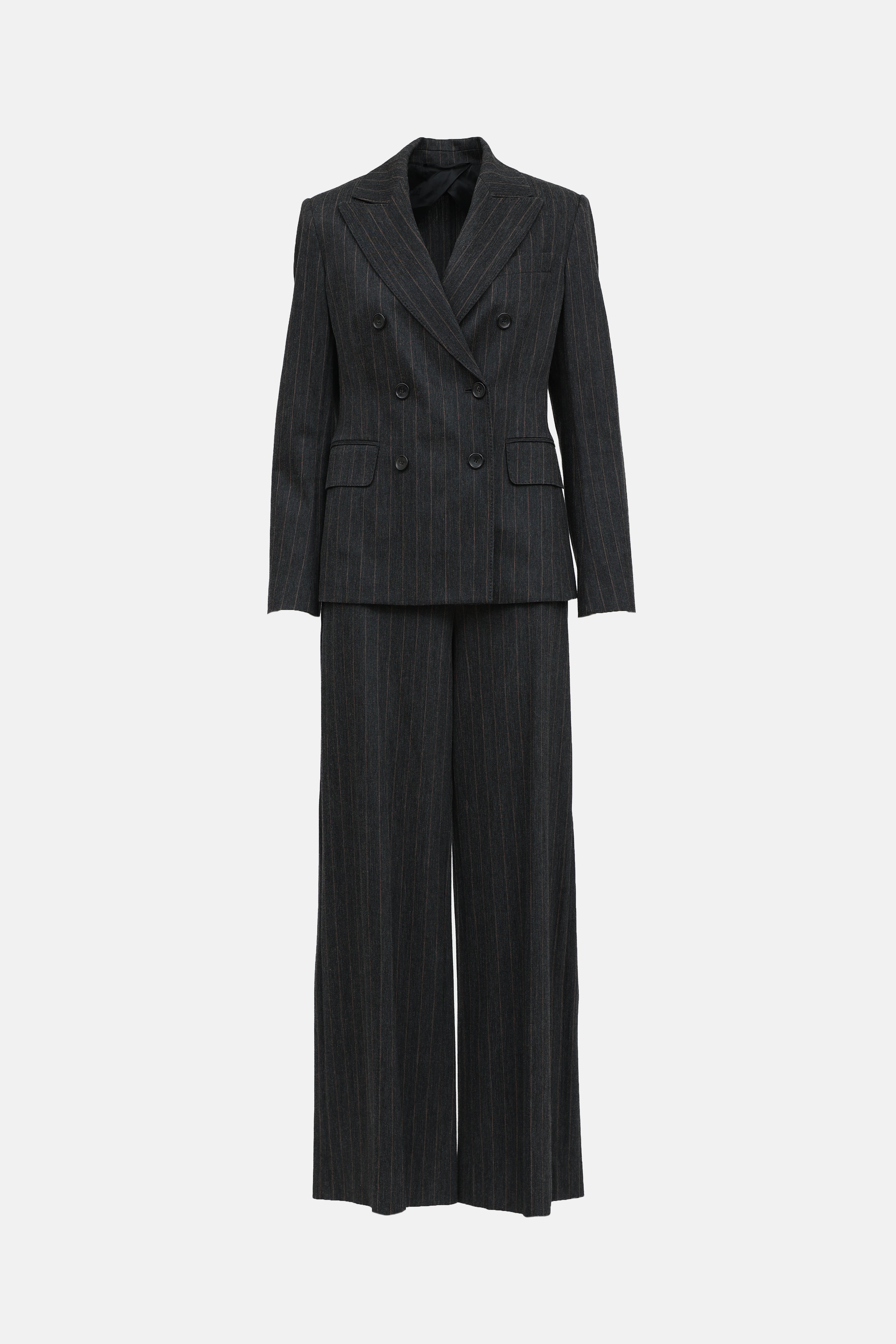 Max Mara Pinstripe Co-Ord Set