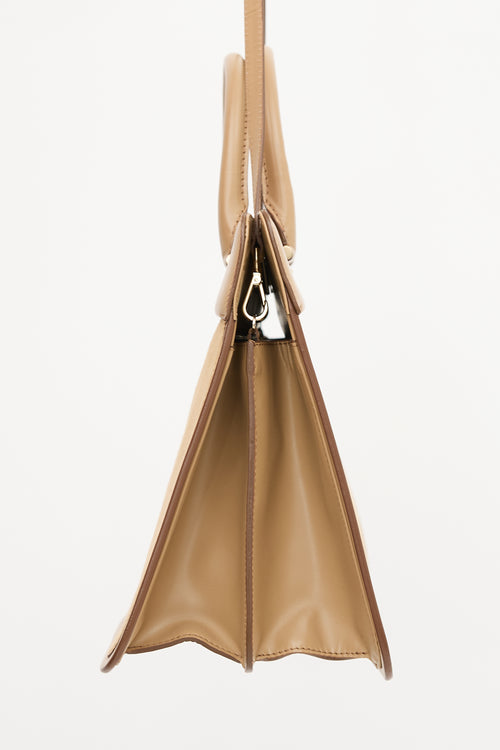 Max Mara Hair & Leather Hollywood Bag