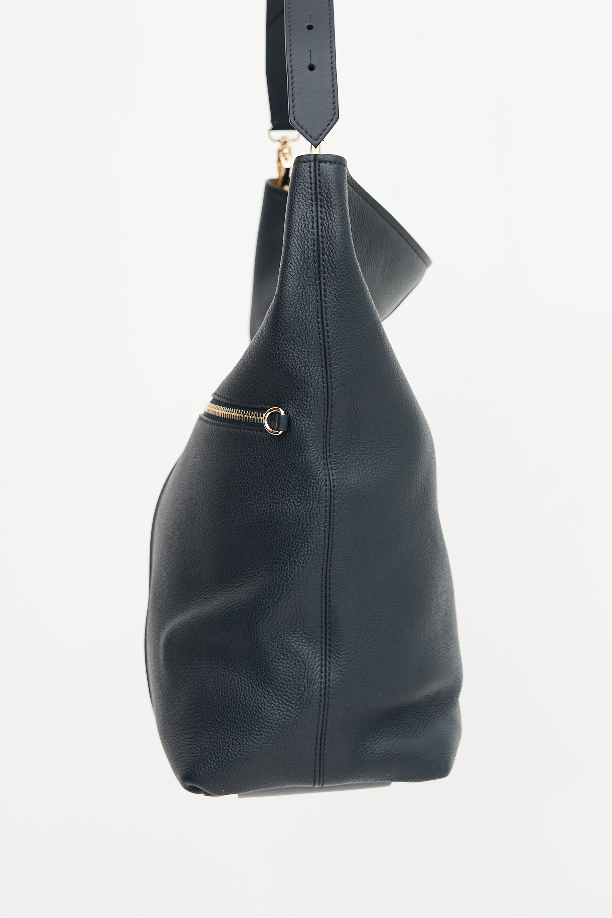 Max Mara Leather Convertible Shoulder Bag