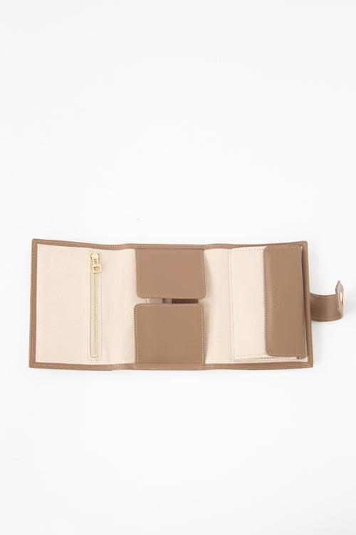 Max Mara Leather Jewellery Case