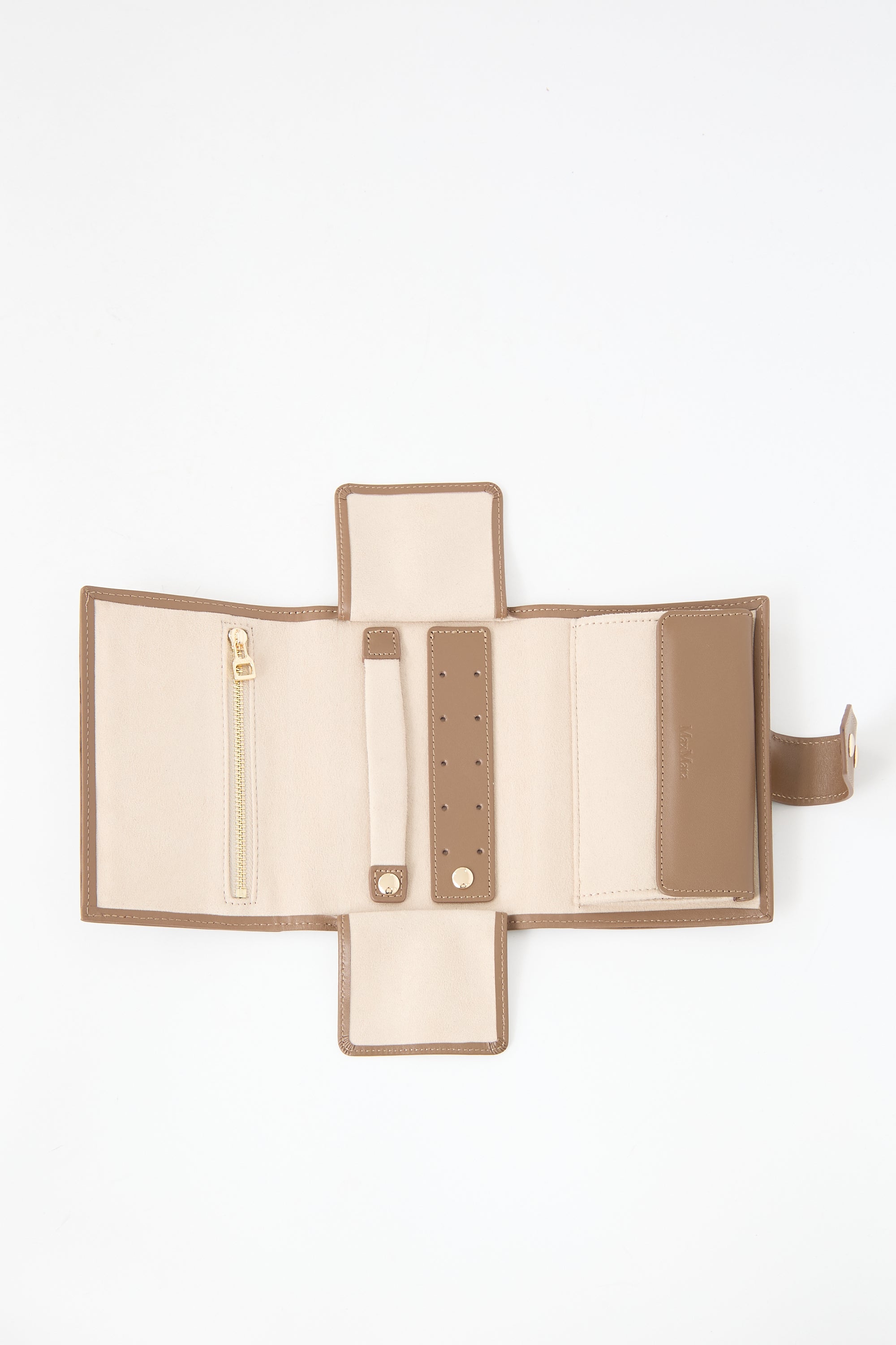 Max Mara Leather Jewellery Case