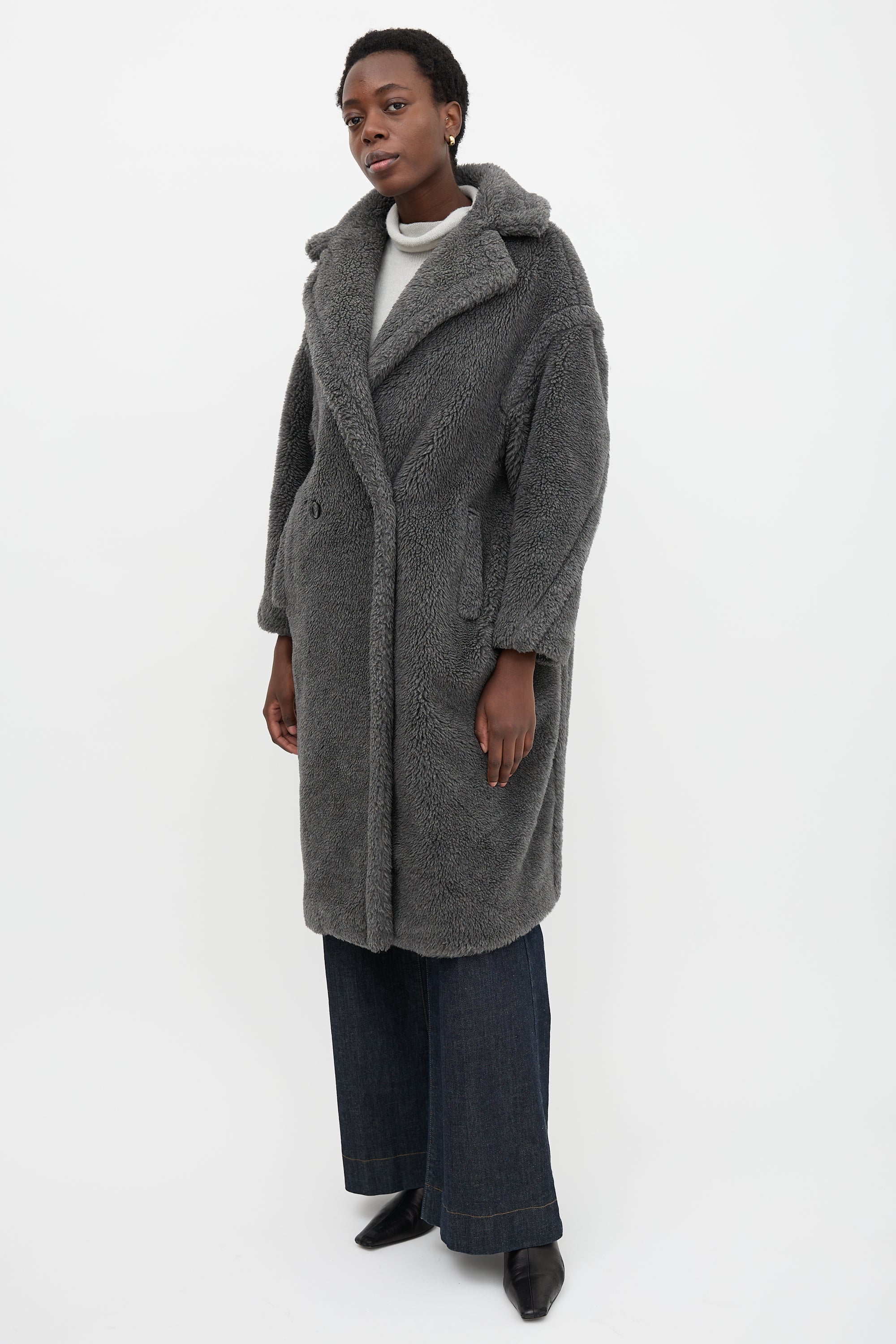 Max Mara Wool Teddy Coat