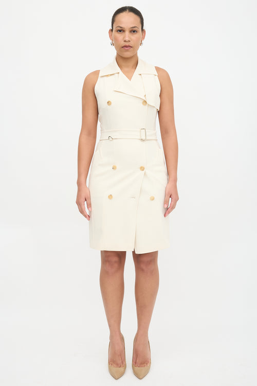 Max Mara Wool Veranda Trench Dress