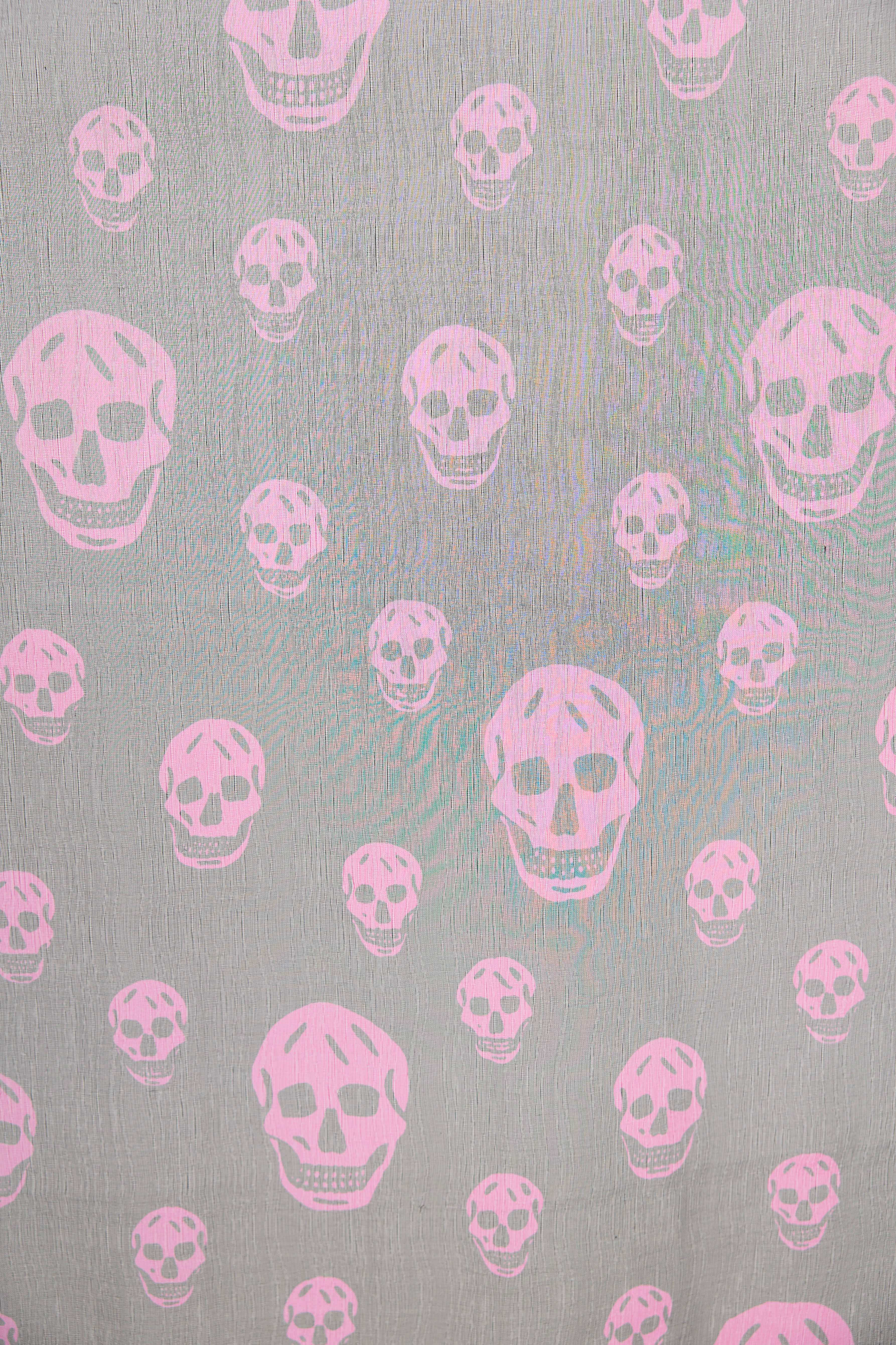 McQueen Skull Scarf