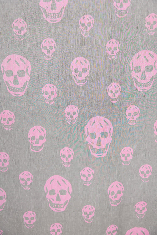 McQueen Skull Scarf
