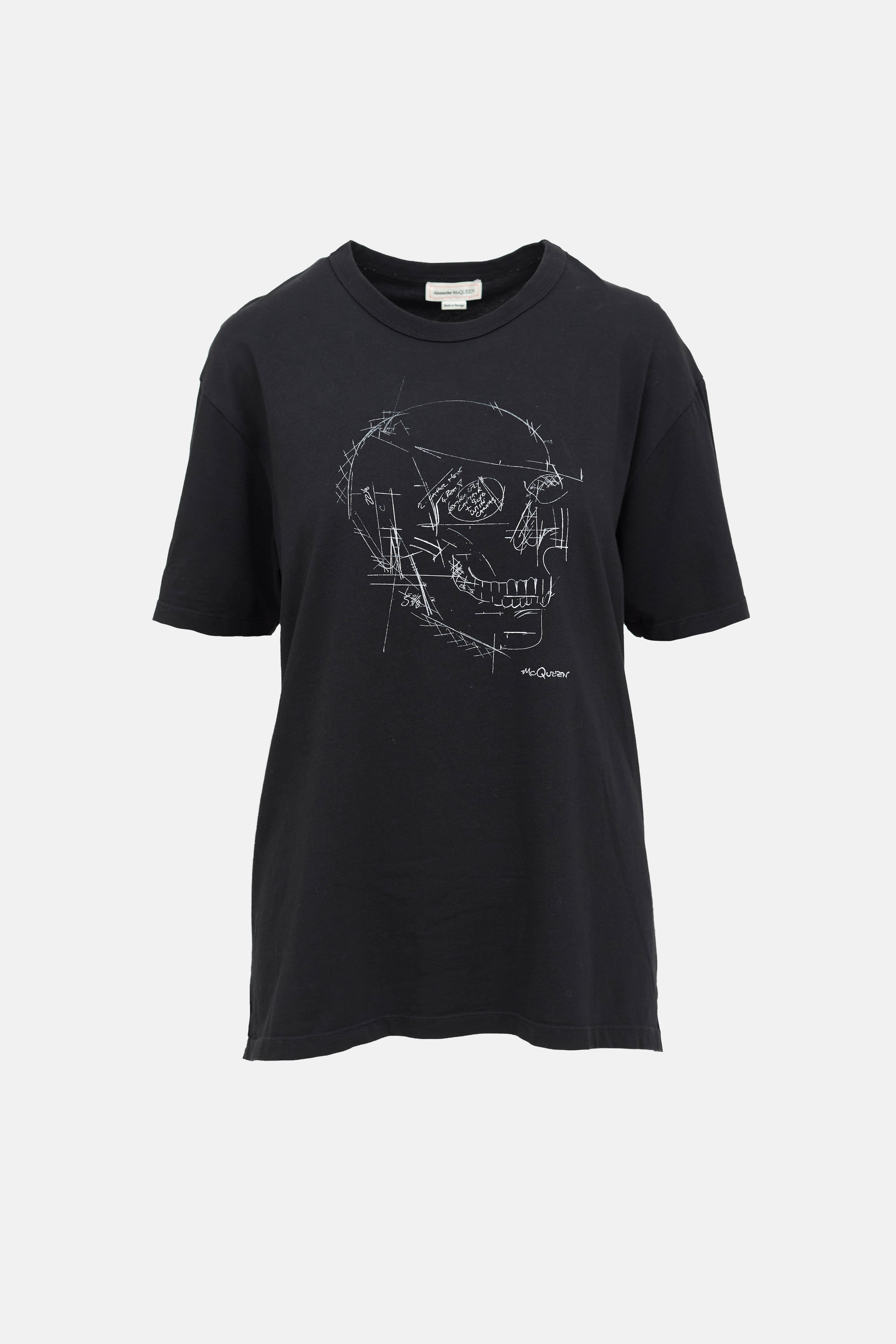 McQueen Skull Logo T-Shirt