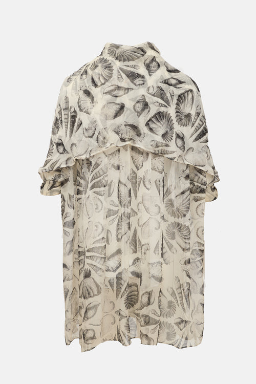 McQueen Cabinet of Shells Blouse