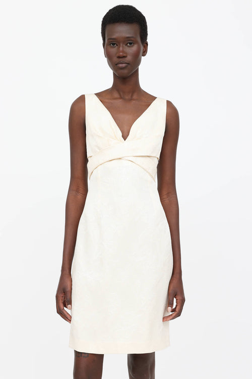 McQueen FW 2005 Brocade Sleeveless Dress