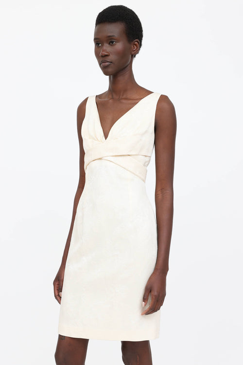 McQueen FW 2005 Brocade Sleeveless Dress