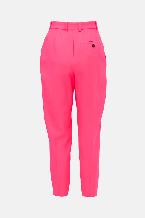 McQueen Fluorescent Tapered Leg Trouser