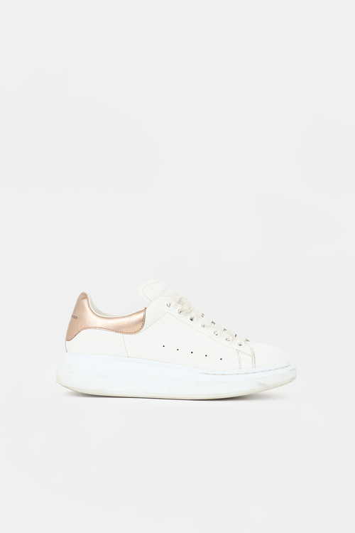 McQueen Leather Oversized Sneaker