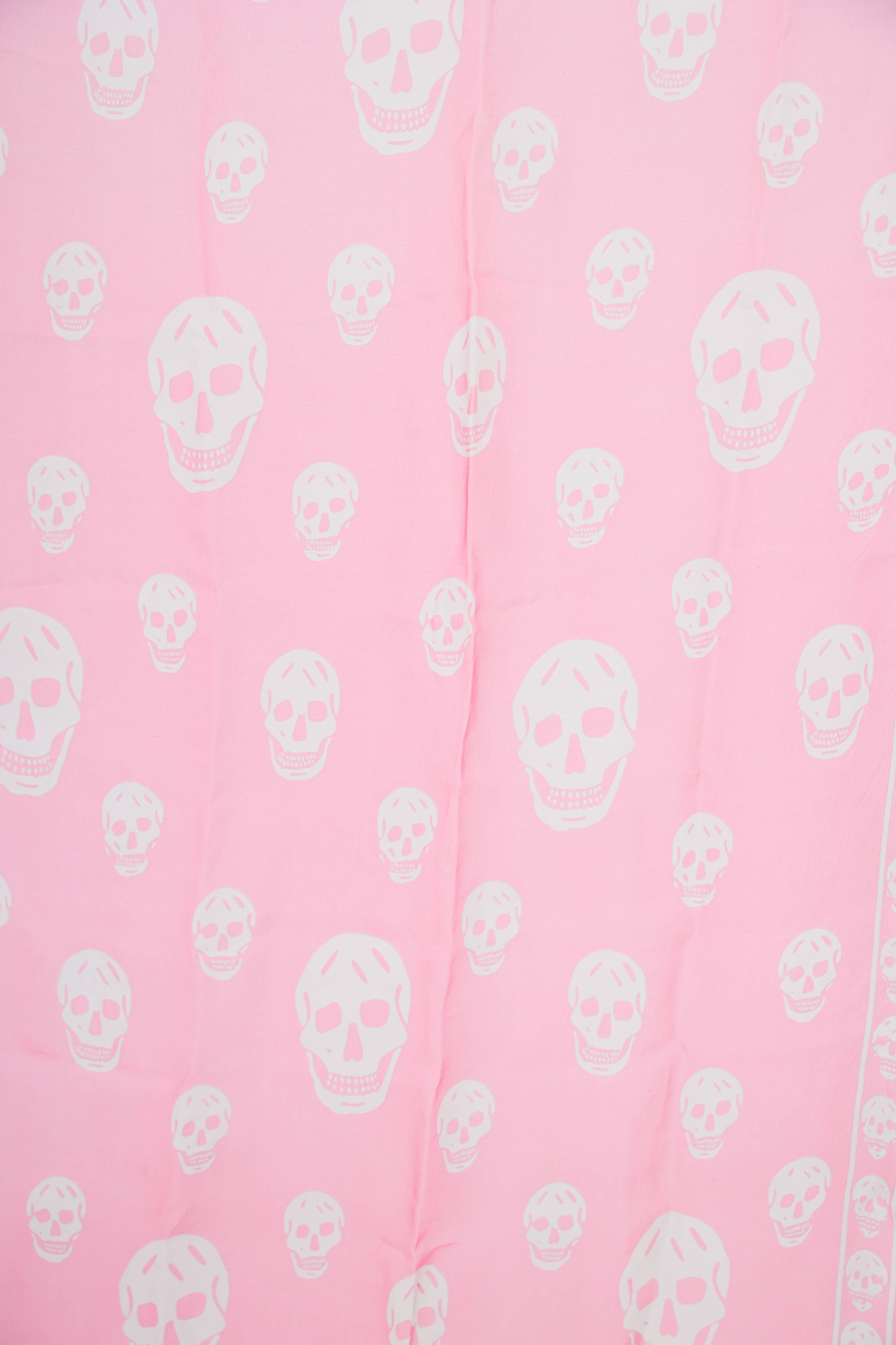 McQueen Silk Skull Scarf