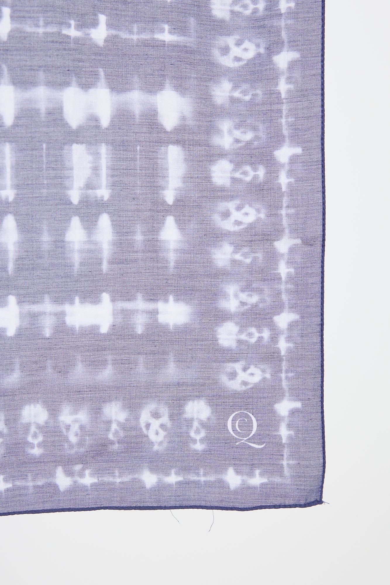 McQueen Silk Tie Dye Scarf