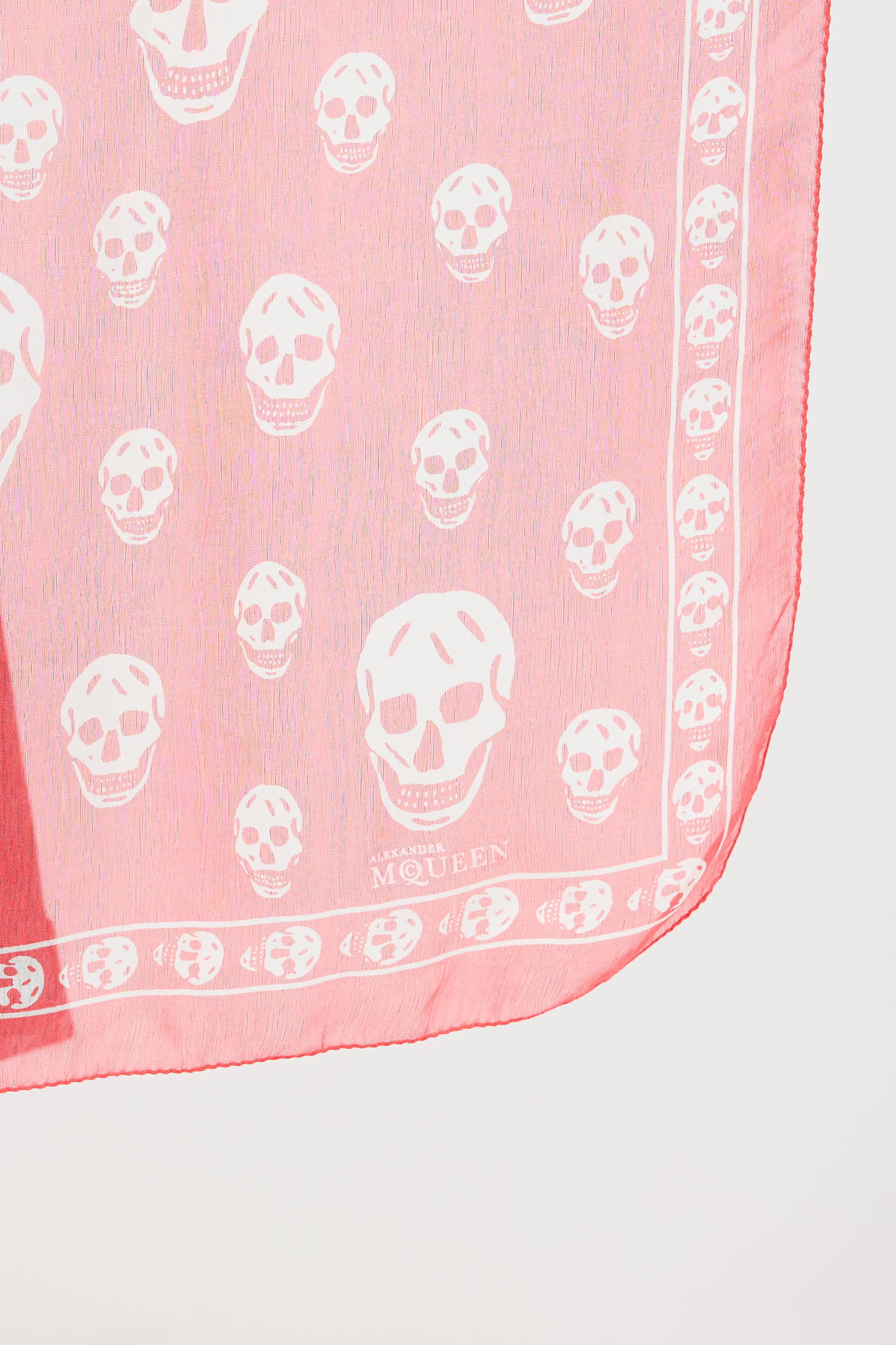 McQueen Silk Skull Scarf
