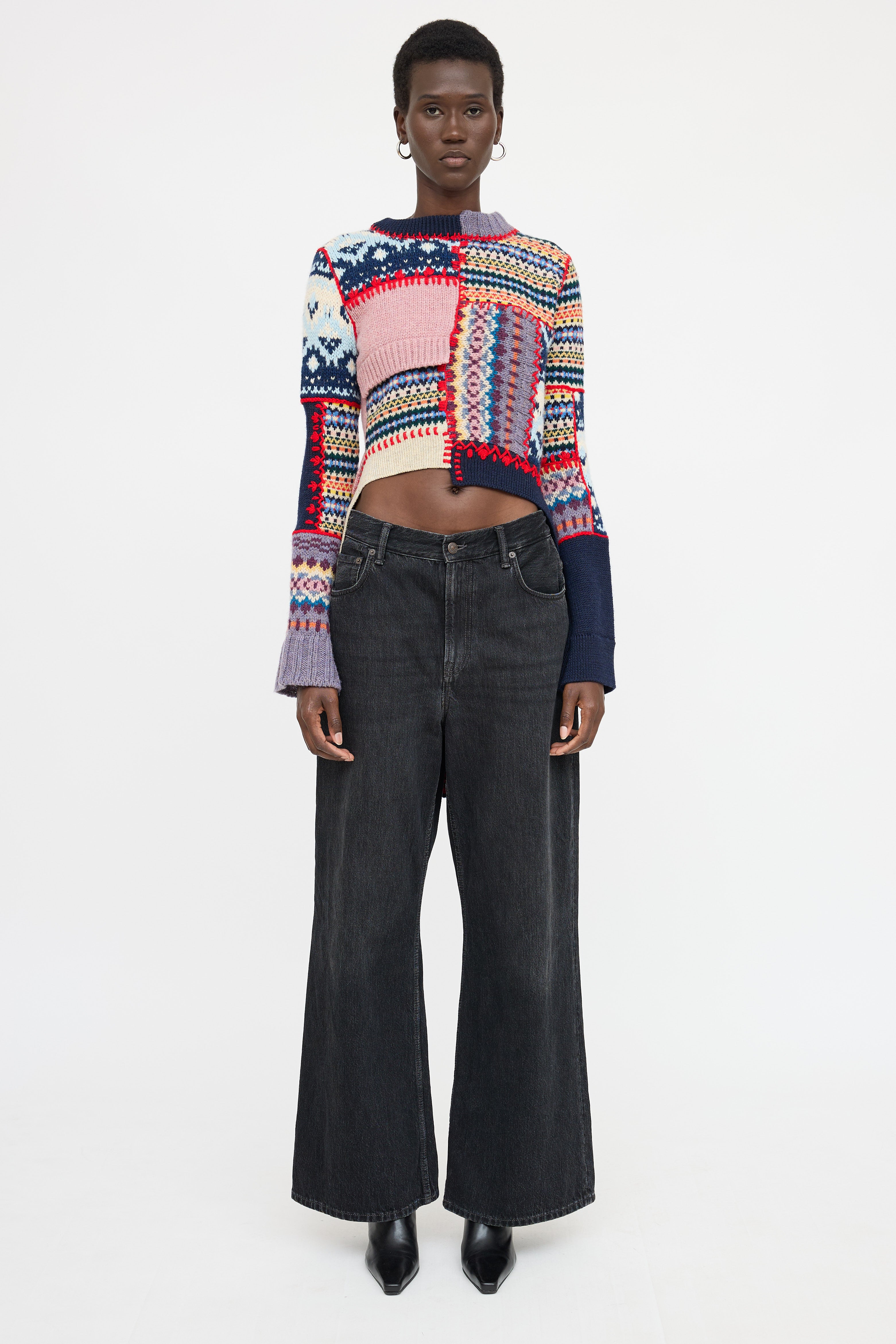 McQueen Wool Patterned Sweater