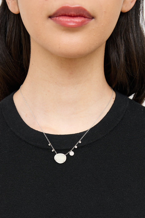 Meira T 14K White Gold & Diamond Necklace