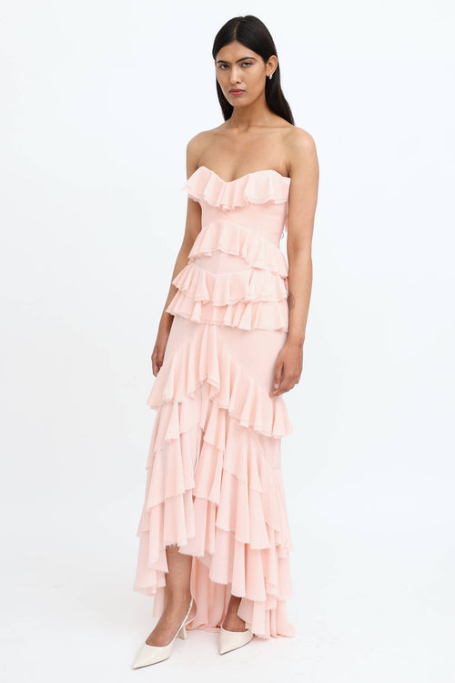 Michael Costello X Revolve Bustier Maxi Dress