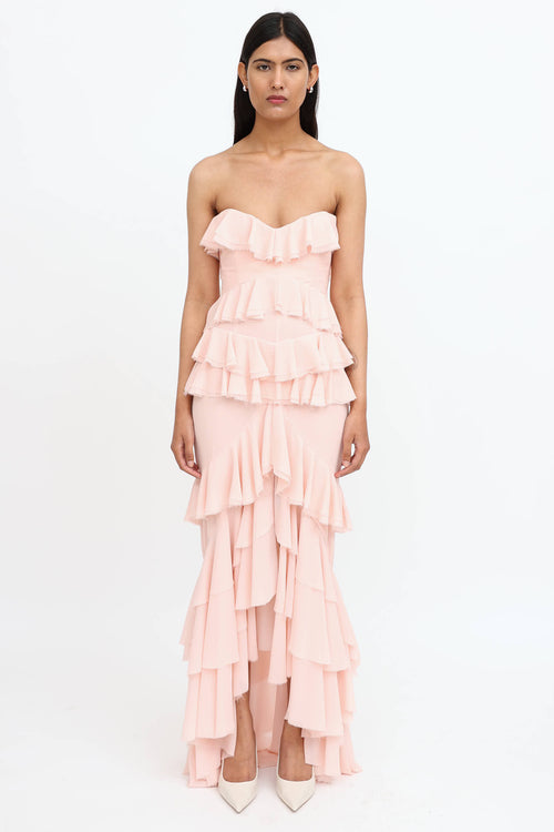 Michael Costello X Revolve Bustier Maxi Dress