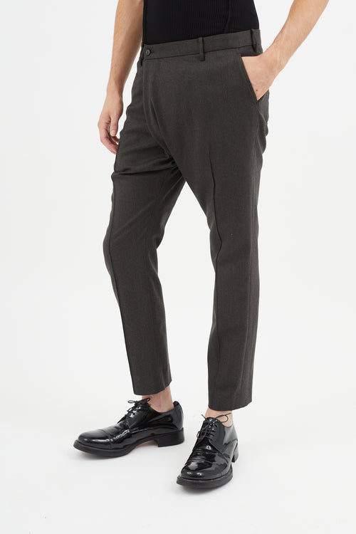 Maison Mihara Yasuhiro Wool Criss Cross Trouser