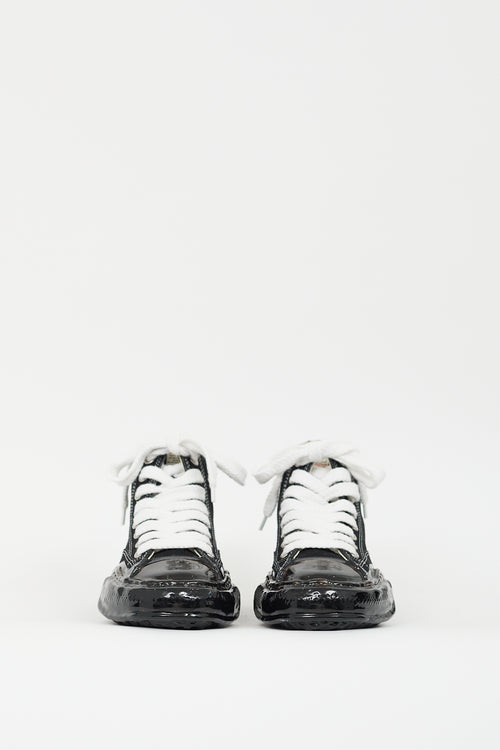 Maison Mihara Yasuhiro Canvas Sole Dip High Top Sneaker