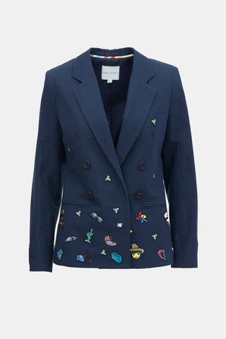 Mira Mikati Patches Blazer