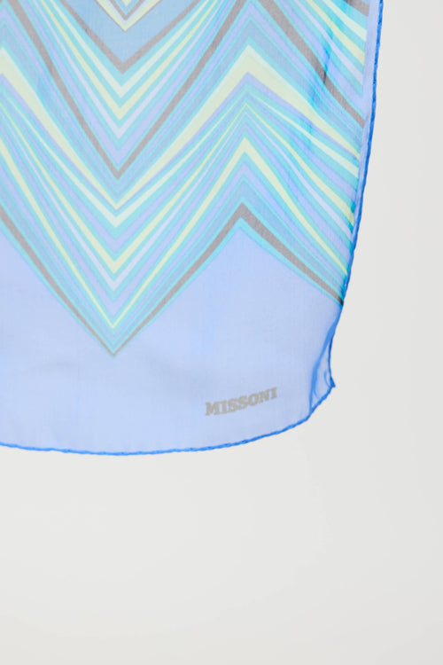 MissoniZig Zag Silk Scarf