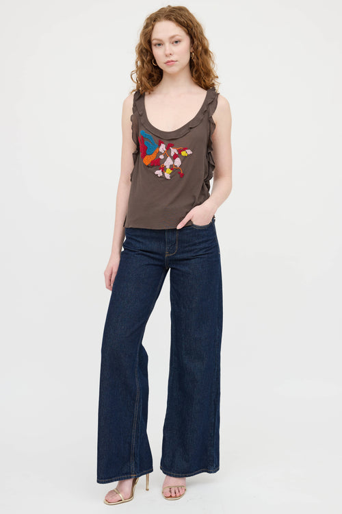 Missoni Beaded Tank Top