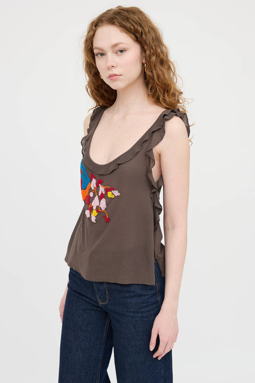 Missoni Beaded Tank Top