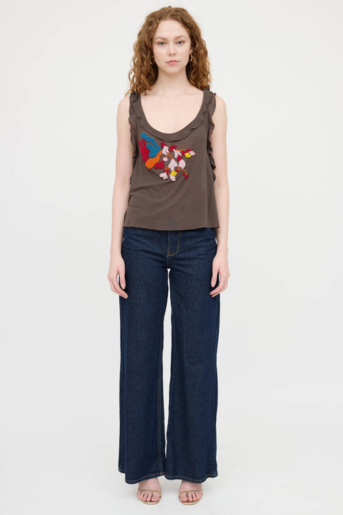 Missoni Beaded Tank Top