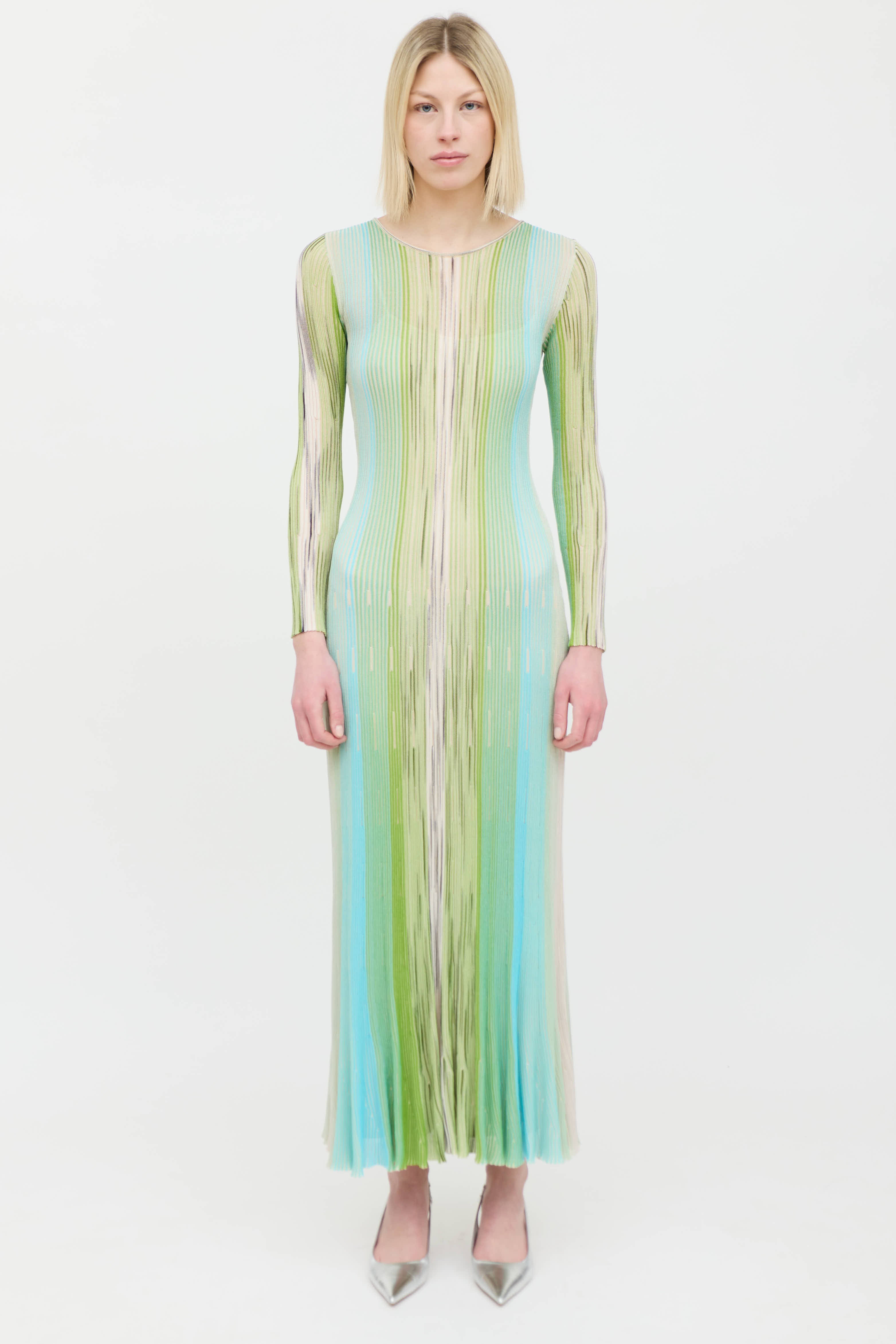 Missoni Ribbed Striped Dress